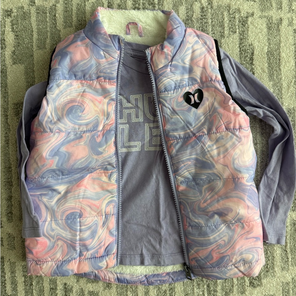 girls vest set